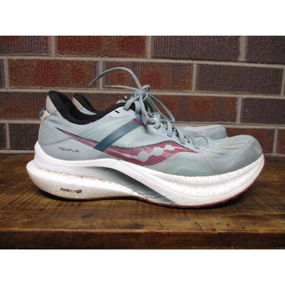 Saucony Womens Tempus S10720-18 Blue Athletic Running Shoes Sneakers Size 10